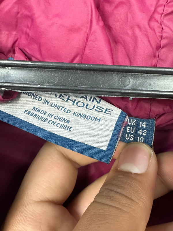 Mountain warehouse down jacket for women