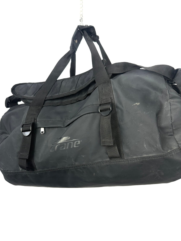 crane brand duffel bag.