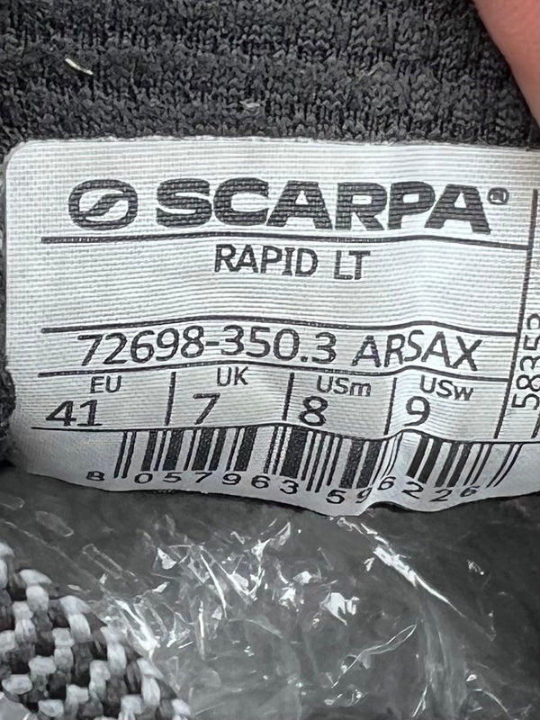 SCARPA Rapid LT approach shoes, size 41