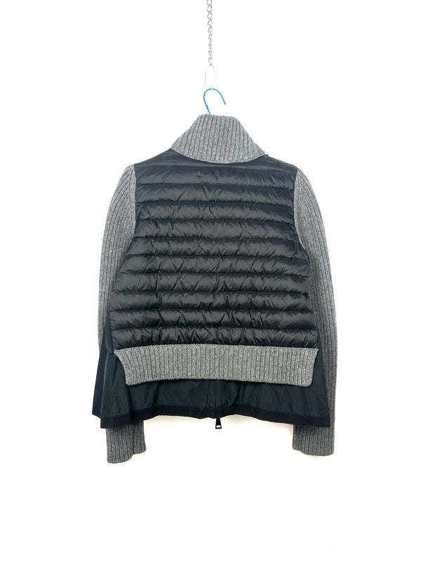 Moncler down zip up