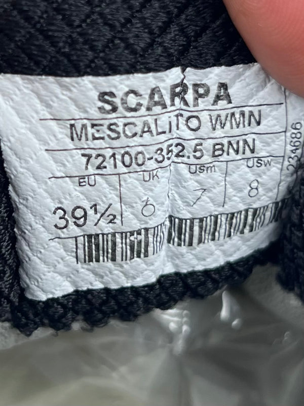 Scarpa Mescalito Women's Approach Shoes , size 39.5