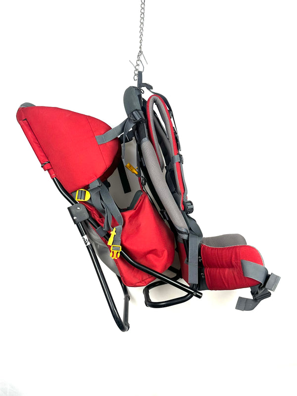 Deuter Kid Comfort I hiking child carrier backpack.