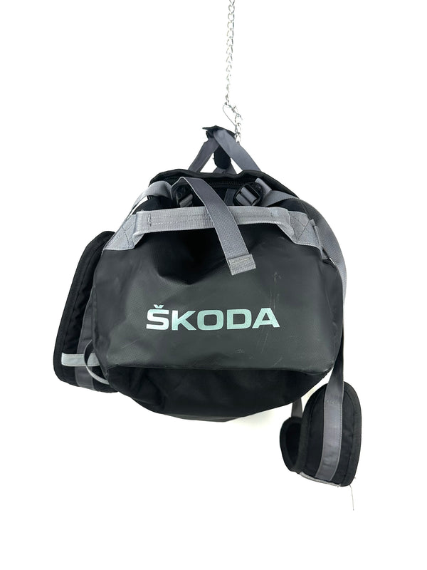 Skoda branded adventure duffel bag.
