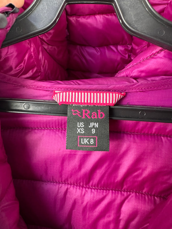 Rab down jacket for women