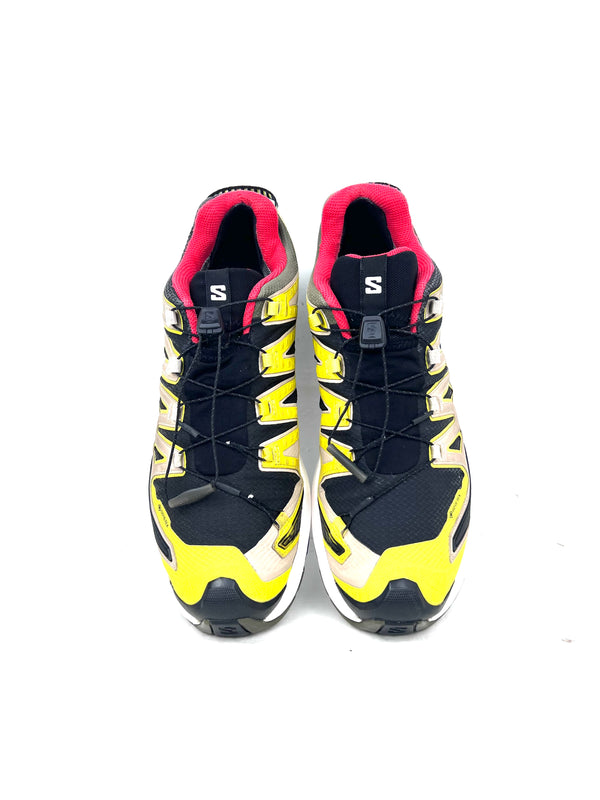 Salomon XA Pro 3D V9 GORE-TEX 'Black Buttercup' trail running shoes , size 45 1/3