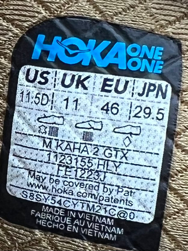 Hoka Kaha 2 GTX hiking boots , size 46