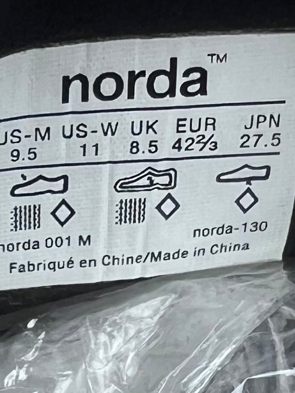 Norda 001 sneakers , size 42 2/3