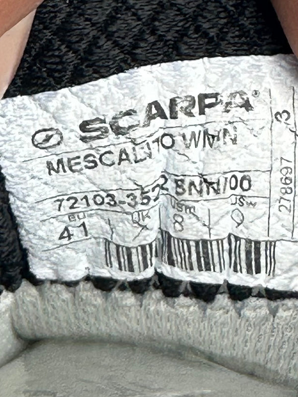 Scarpa Mescalito approach shoes, Size:41