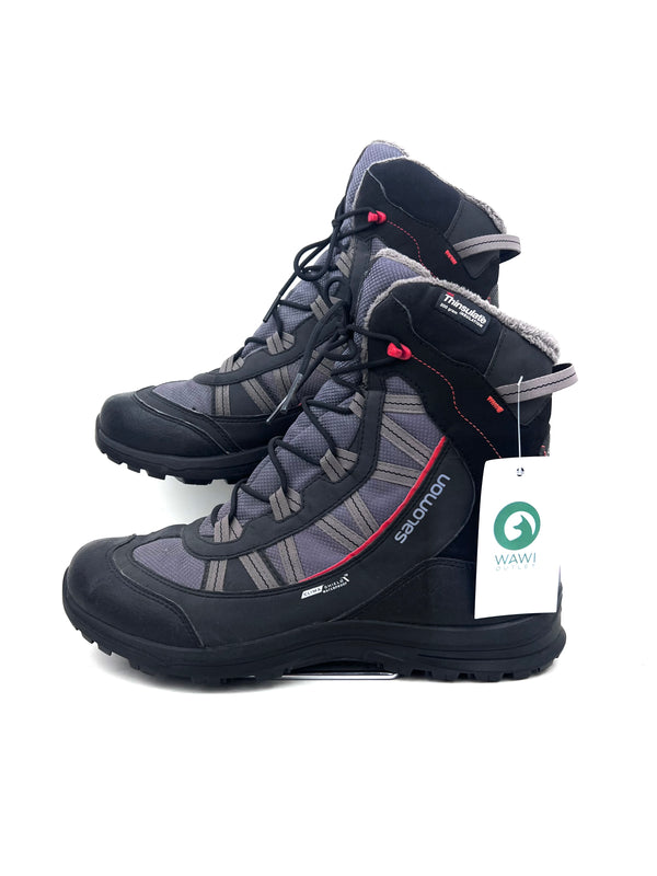 Salomon winter boots feature ClimaShield Waterproof technology , size 46