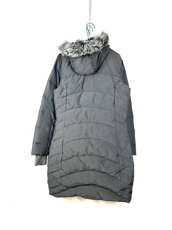 Salomon long down jacket for women