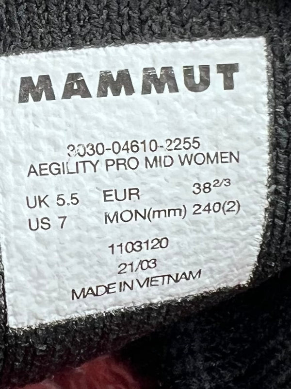 Mammut Aegility Pro Mid Women's multisport shoes , size 38 2/3