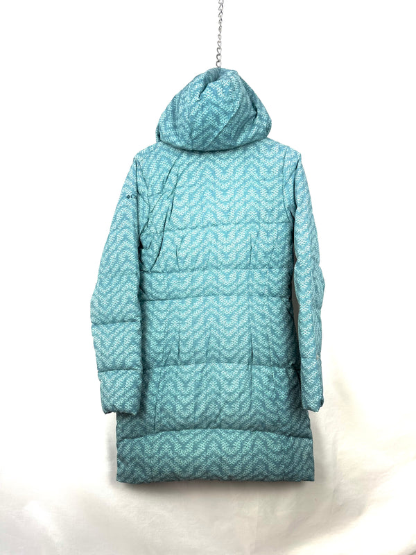 Columbia long puffer jacket women
