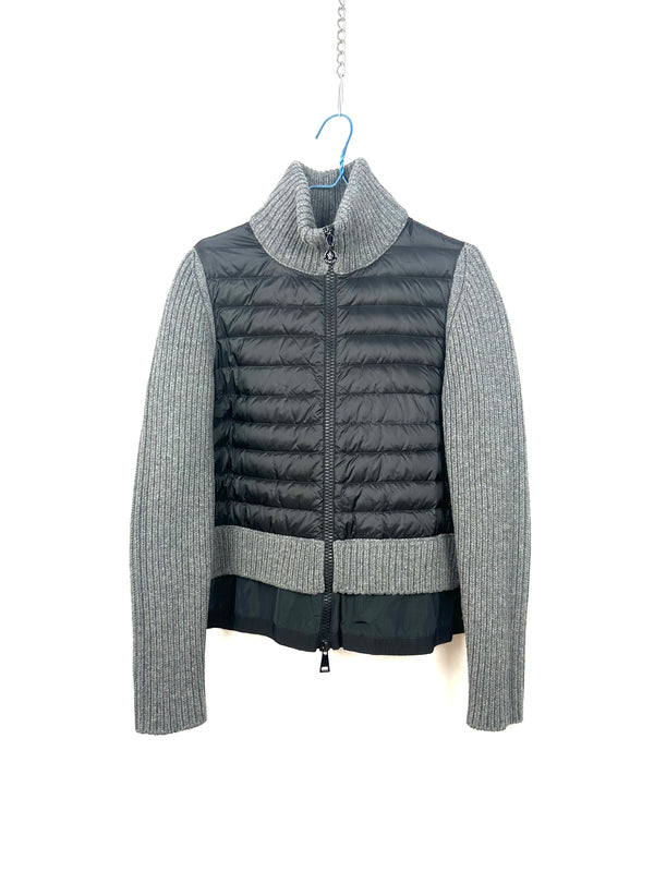 Moncler down zip up