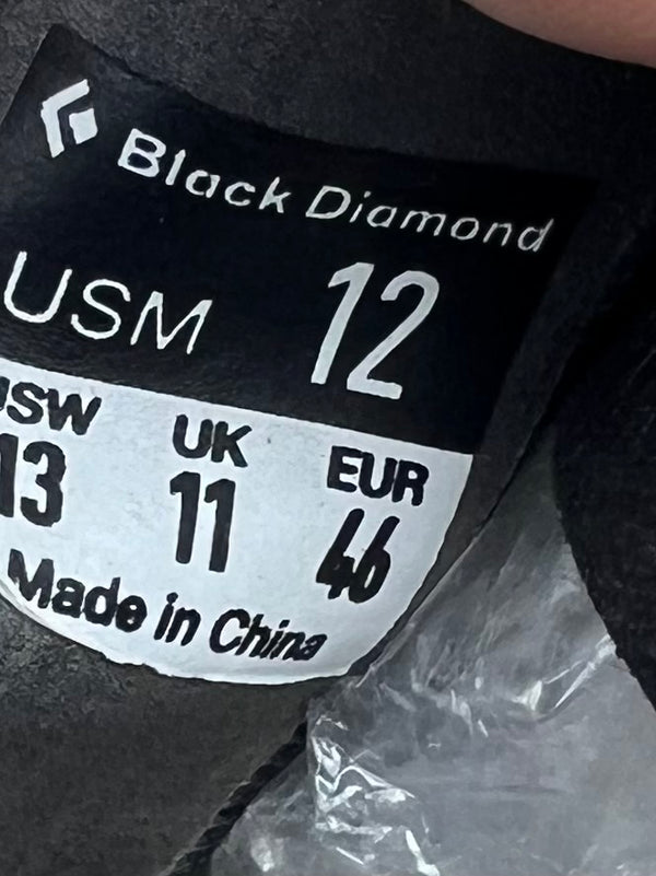Black Diamond Momentum Climbing Shoes , size 46