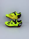 Sidi Trace 2 mountain bike shoes in a yellow fluo and black colorway.