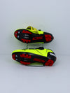 Sidi Trace 2 mountain bike shoes in a yellow fluo and black colorway.
