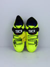 Sidi Trace 2 mountain bike shoes in a yellow fluo and black colorway.