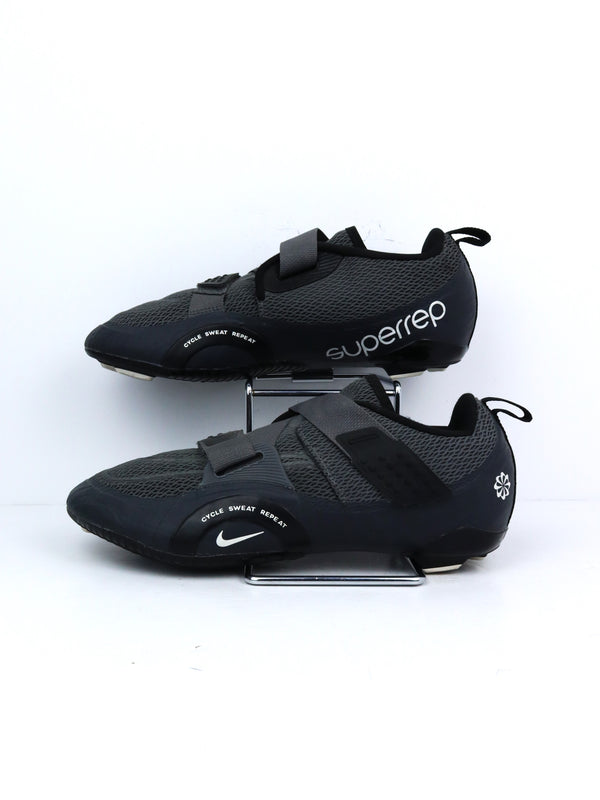 Nike SuperRep Cycle 2 Next Nature indoor cycling shoes in black/iron grey.