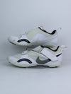 Nike SuperRep Cycle indoor cycling shoes in white and black.