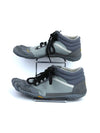 Vibram FiveFingers Trek Ascent Insulated walking shoes in grey with a black lace-up closure.