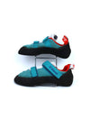 Simond Rock+ climbing shoes in turquoise.