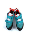 Simond Rock+ climbing shoes in turquoise.