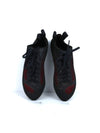 Butora Advance black and red lace-up rock climbing shoes.