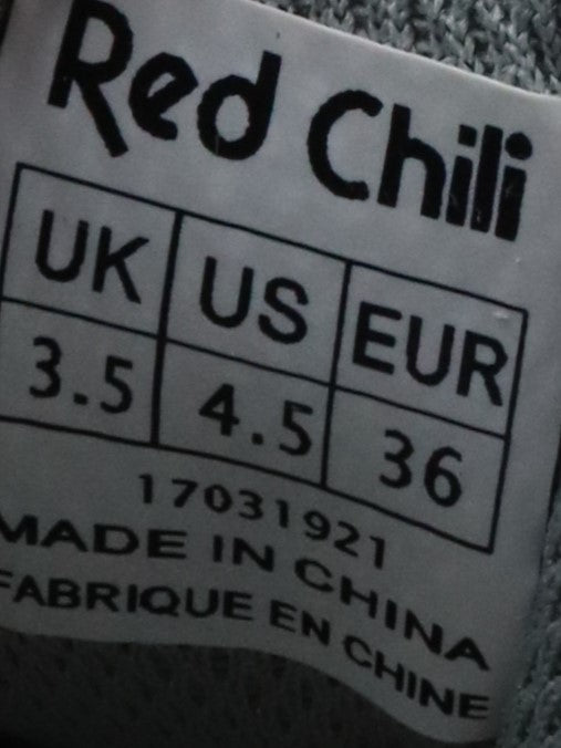 Red Chili Fusion VCR climbing shoes in red and black