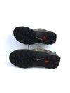 Salomon hiking shoes in grey with mint green accents