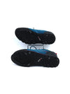 Mammut Wall Guide Low GTX approach shoes in blue with red accents.