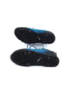 Mammut Wall Guide Low Gore-Tex approach shoes in blue and black with red accents.