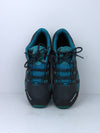 Mammut Comfort Low GTX Surround hiking shoes in black and teal.