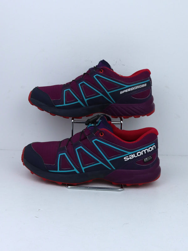 Salomon Speedcross CSWP trail running shoes .