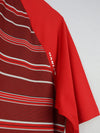 Oakley Hydrolix Polo men's shirt , striped golf performance style.