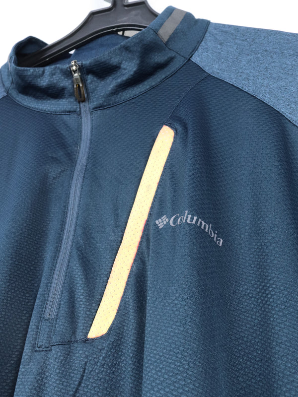 Columbia Sportswear Omni-Wick 1/2 Zip Short Sleeve Activewear Shirt