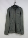 Kathmandu long sleeve zip-up hoodie jacket.