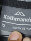 Kathmandu long sleeve zip-up hoodie jacket.