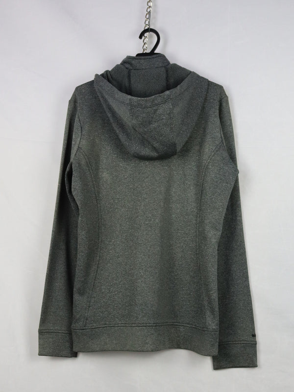 Kathmandu long sleeve zip-up hoodie jacket.