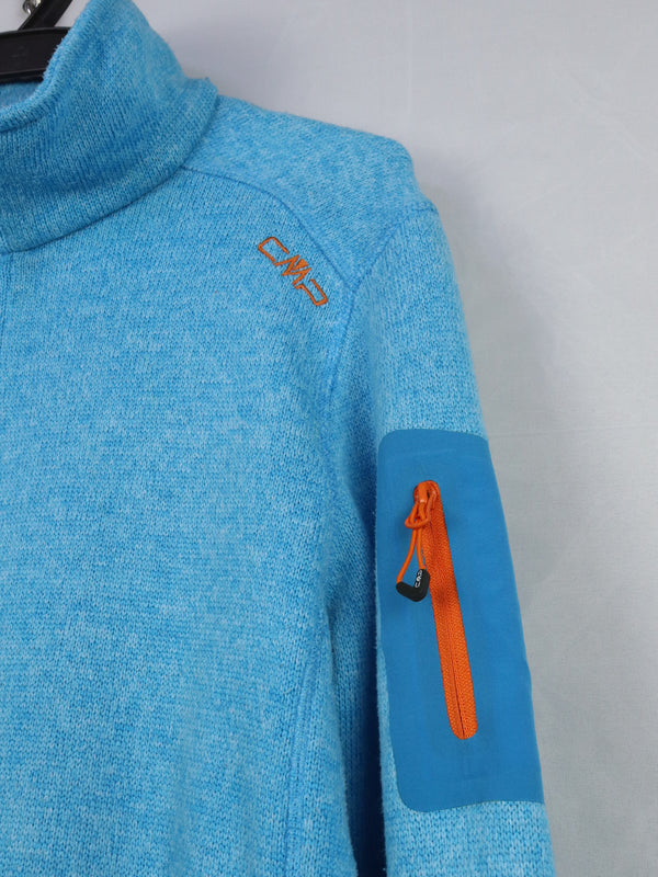 CMP Knit-Tech fleece jacket in a bluestone color