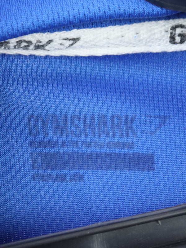 Gymshark Training 1/4 Zip Pullover in a blue colorway