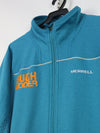 Merrell and Tough Mudder branded full-zip fleece jacket.