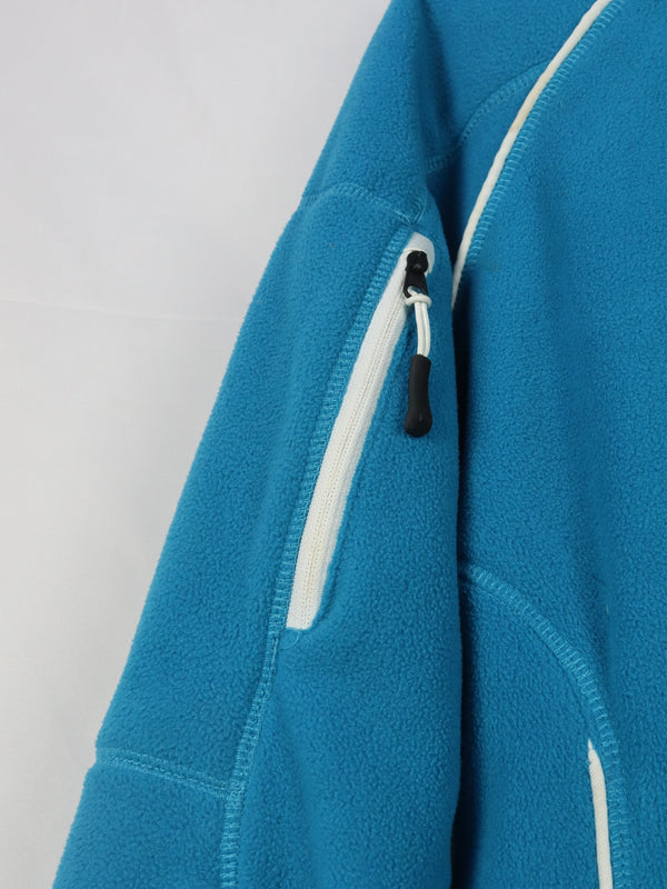 Helly Hansen blue fleece jacket.