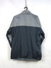 Marmot men's two-toned gray and black lightweight full-zip windbreaker jacket.
