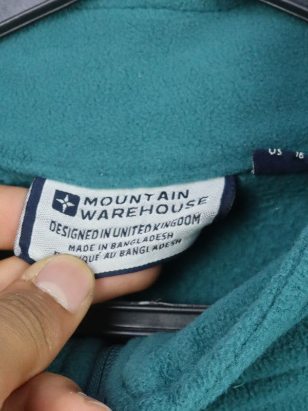 Mountain Warehouse women's polyester fleece jacket in green