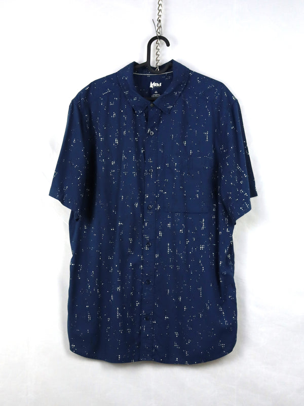 REI Co-op men's short-sleeve button-down shirt
