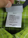 Jack Wolfskin green plaid flannel shirt.