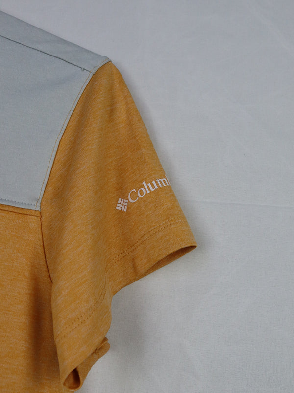 Columbia women's golf polo shirt.