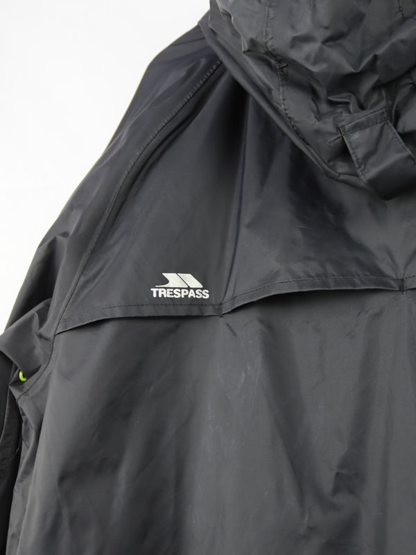 Trespass Qikpac unisex waterproof packaway jacket.