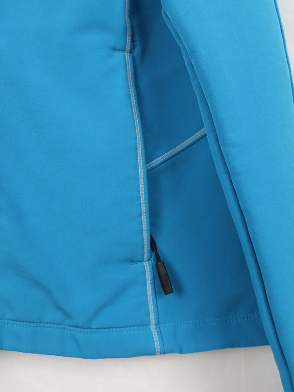 Columbia women's blue softshell jacket
