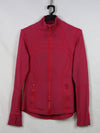 Lululemon Define jacket , possibly in the Luon fabric.